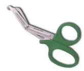 EMT TRAUMA SHEARS MEDICAL BANDAGE SCISSORS 5.5” GREEN